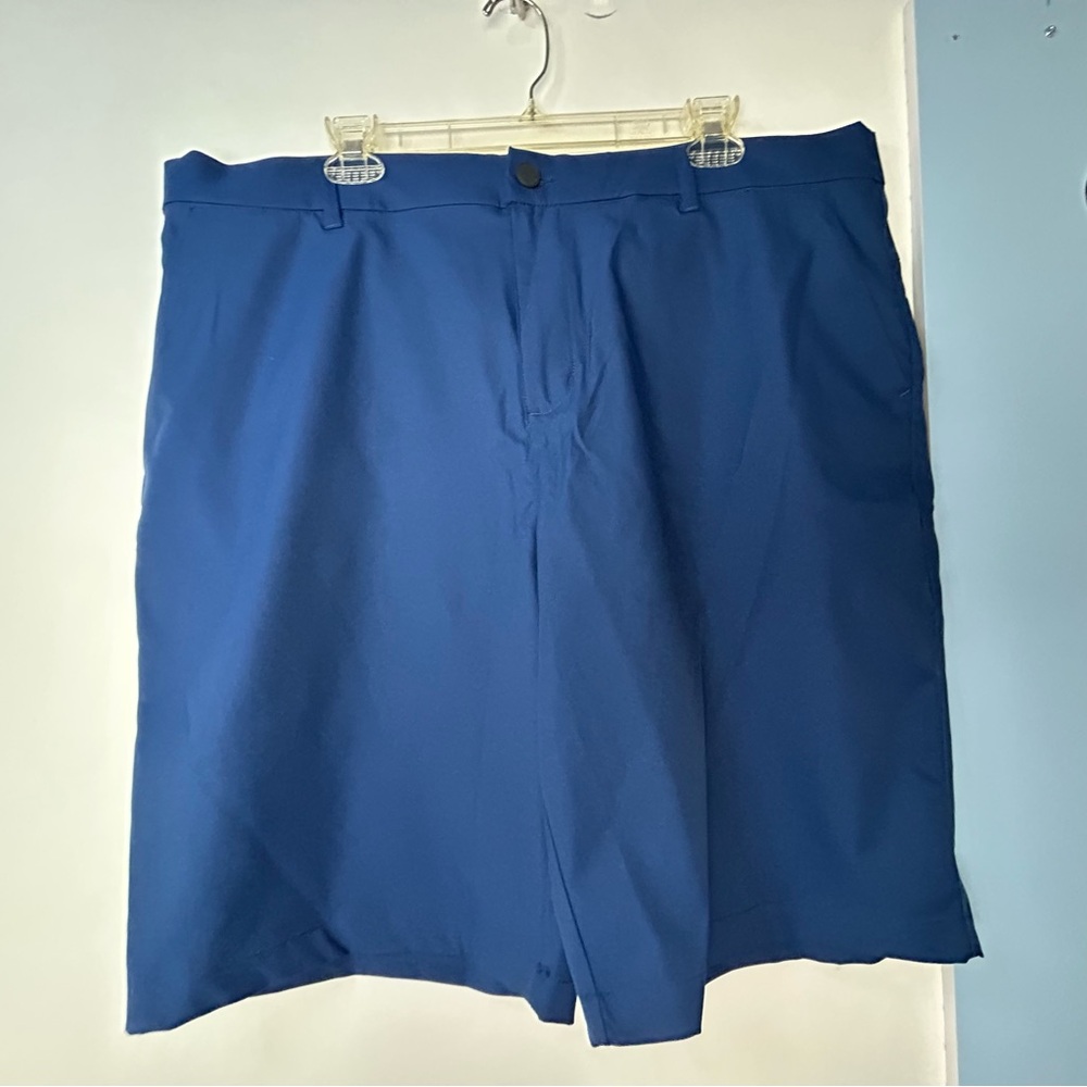 32 Degrees Cool Flat Front Dark Blue Golf Shorts Men's 40 NWT Sporty Casual